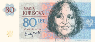 Bankovka Marta Kubišová